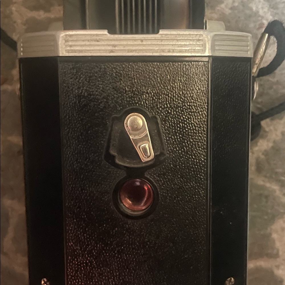 1940’s video camera in leather case / 1960’s color photo camera / vintage lense - Picture 15 of 16